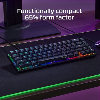 HyperX Alloy Origins 65% Aqua Switch Mechanical Gaming Keyboard
